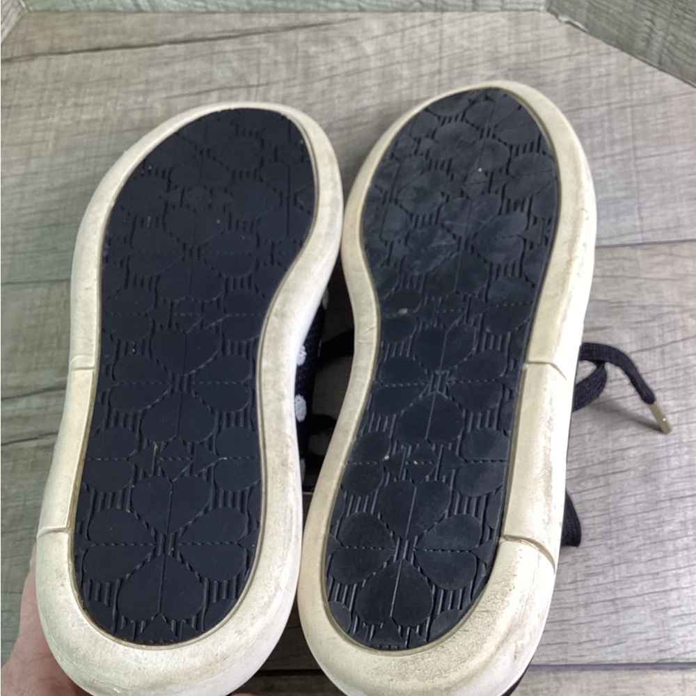 Kate Spade Lift Knit Geo Black white dots Women Size 9.5 - Picture 6 of 8